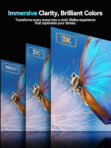 Image of Newsoul OLED Portable Monitor 16 Inch, 3K 2880x1800 | 120Hz | 1ms Portable Gaming Monitor, 500 Nits | 100000:1 Contrast | 100% DCI-P3 | 8-bit+FRC| Ultra-Thin Design for Laptop, Mini PC, Phone,