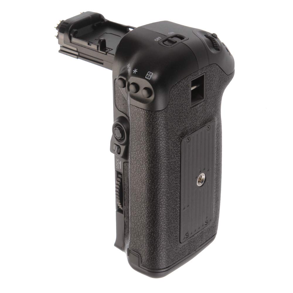 Hersmay BG-E20 Poignée d'alimentation pour appareil photo Canon 5D Mark IV, prise de vue verticale avec double compartiment de batterie, puissance étendue et ergonomie améliorée, peut contenir 2