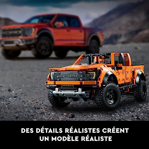 Lego 42126 Technic Ford F-150 Raptor: Maquette de Voiture à Construire, Cadeau pour Adultes et Fans de Voitures, Modélisme Voiture, Idée Cadeau pour Amateurs de Modèles Réduits