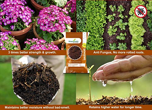 Image of Cocopeat Organic Fertilizer, Ready-to-Use, High Water Retention, 100% Organic, 10 Kg