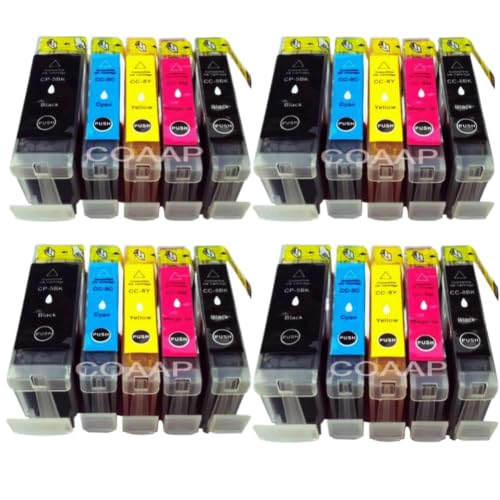 Cartouche d'encre PGI-5 CLI-8 compatible avec Canon Pixma MP520 MP500 MP530 MP810