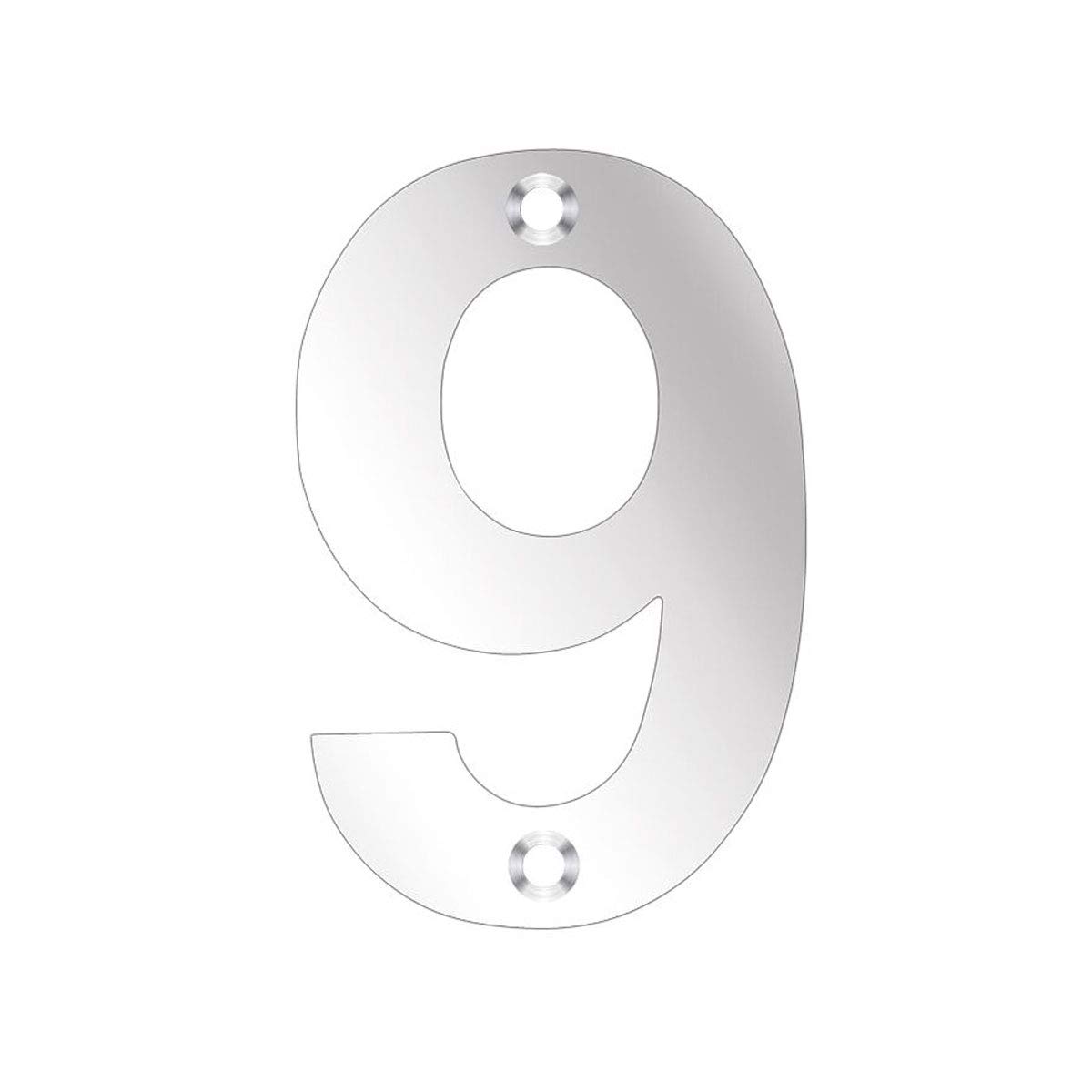 Zoo Numerals No 6 & 9-50Mm - Polished Stainless