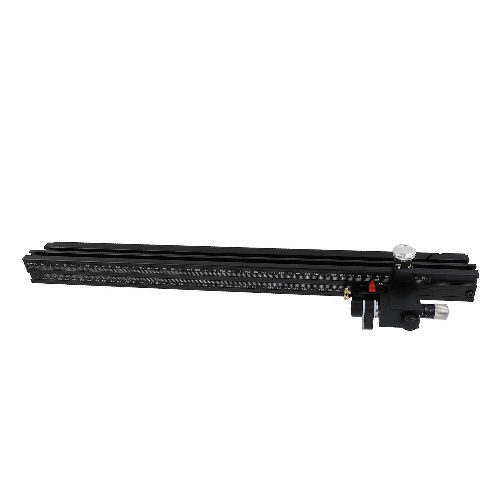 Calibre de Inglete para Sierra de Mesa, Calibre de Inglete para Mesa de Carpintería, Soporte de Sierra de Mesa de Aleación de Aluminio Resistente y Versátil, Calibre de Inglete