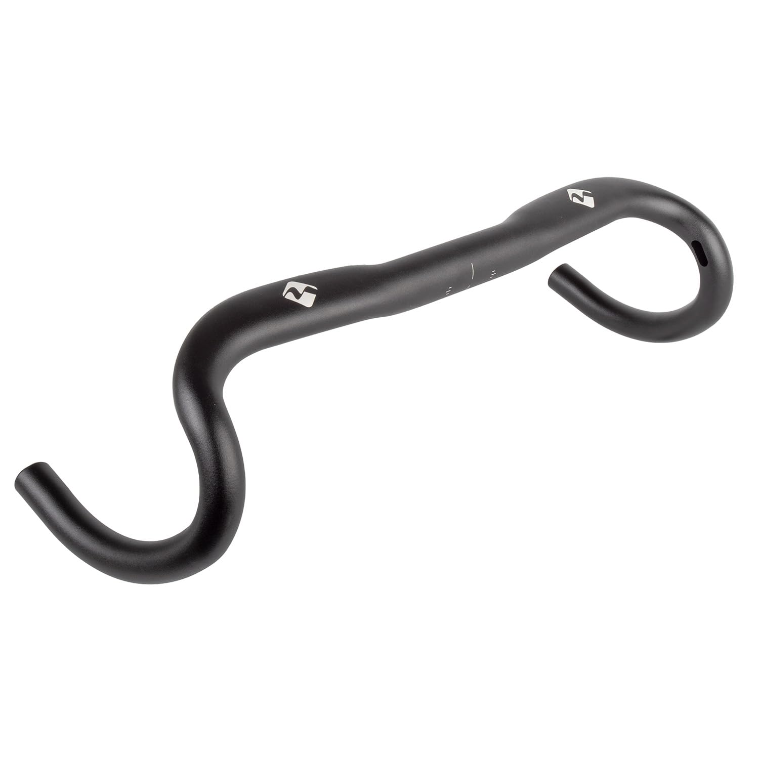 M-WAVE M-WAVE RG F12 - Manubrio bici da strada, 420 mm, ergonomico, molto leggero, gestione dei cavi integrata, RG F12