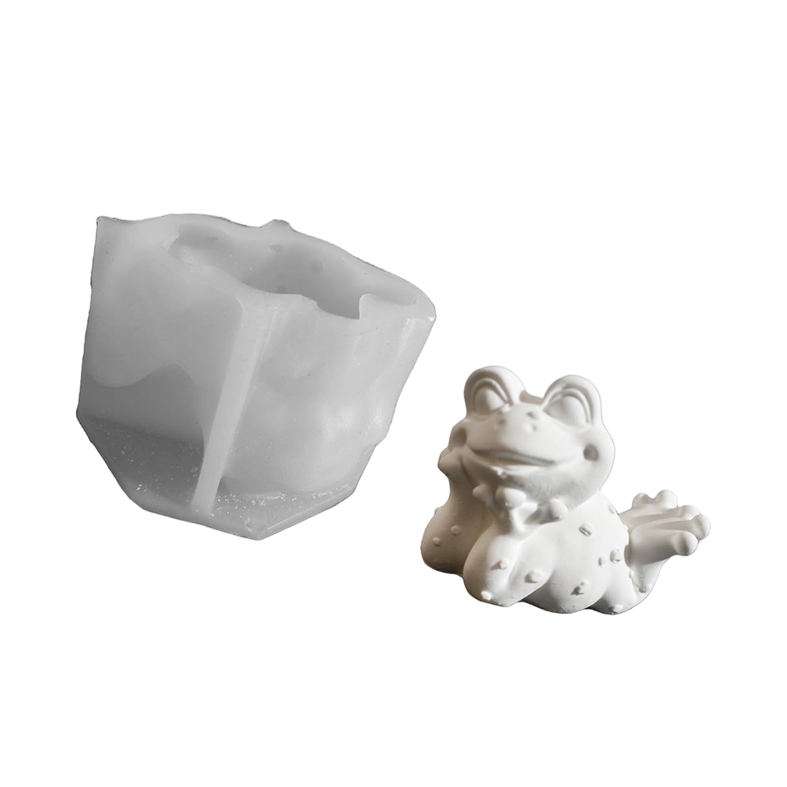 Msioytog Frogs Silicone for Craft Food Grade Materials Easy Releases Detailed Designs Frogs Silicone