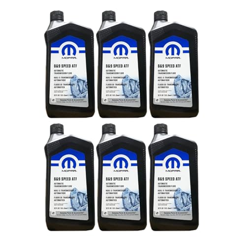 Mopar Chrysler Dodge Jeep Ram 8 and 9 Speed Automatic Transmission Fluid New Case of 6