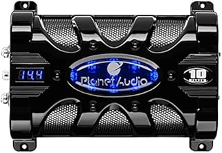 Planet Audio PC10F 10 Farad Car Capacitor For Energy Storage To Enhance Bass Demand From Audio System
