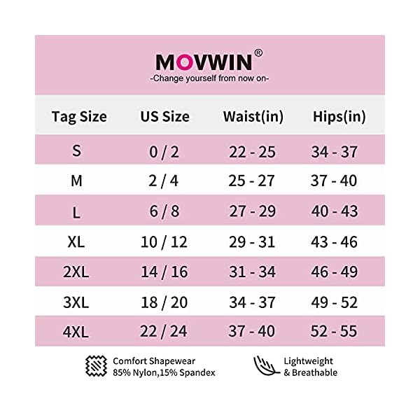 MOVWIN-Tummy-Control-Body-Shaper-Shorts-High-Waist-Thigh-Slimmer-Panties-Shapewear MOVWIN Tummy Control Body Shaper Shorts - High Waist Thigh Slimmer Panties Shapewear Black