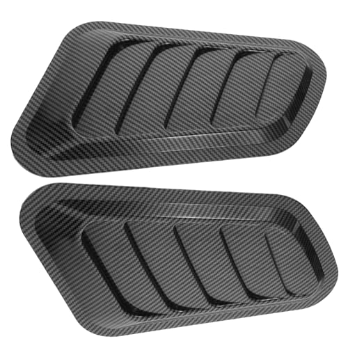 PartyKindom Custom Car Modification 2 Pairs Car Hood Sticker Fish Decorative Bumper Strong Adhesive