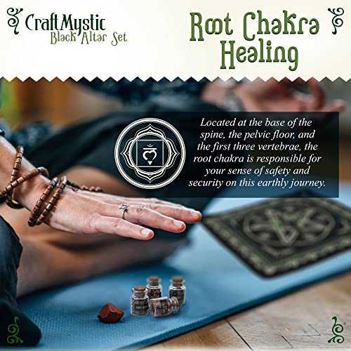 Witchcraft Supplies Wiccan Tools For Beginners - 50 Set Witchy Gifts Starter Kit Box - Crystals For Witchcraft Dried Herbs Spell Jars Candles - Spiritual Altar Witch Stuff For Pagan Gothic Room Decor #TOP5