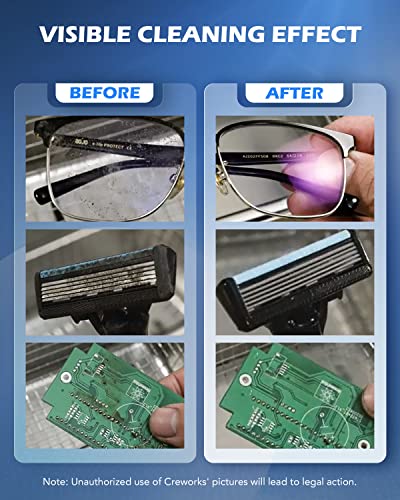 Creworks DUC-M02J 2L Ultrasonic Cleaner With Heater And Timer thumb #3