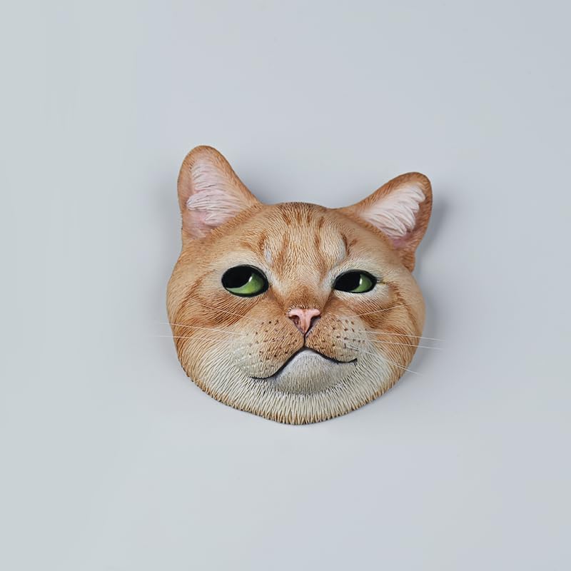 Figura de gato para decoración de congelador JXK esculpida con detalles intrincados