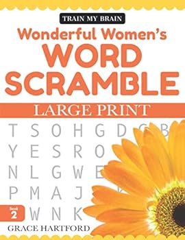 Paperback Wonderful Women's Word Scramble - Book 2: Large Print Book