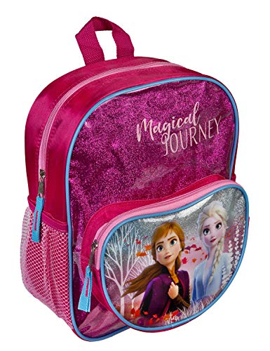 Undercover Disney Frozen Rucksack mit Vortasche und Glitzereffekt, für...