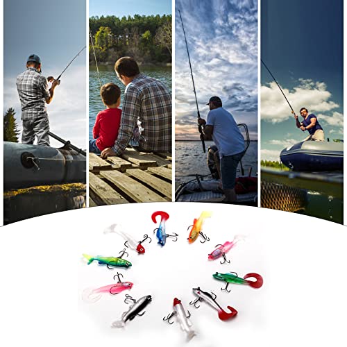 Esche da Pesca per Carpa, Esche Morbide da 8 Cm