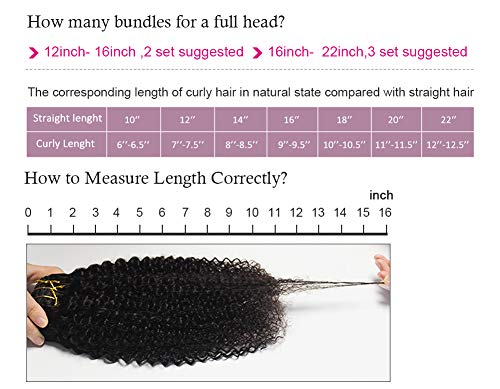 Brazilian Virgin Human Hair Deep Curly Clip In Hair Extensions 8A Unprocessed Remy Hair Deep Wave Curly Hair Clip In Extensions Natural Color For Black Woman 10Pcs/Set 120Gram(20) - Thumbnail 6