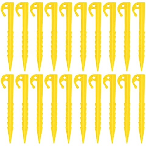 ZYFC Heavy Duty Plastic Tent Pegs Cover