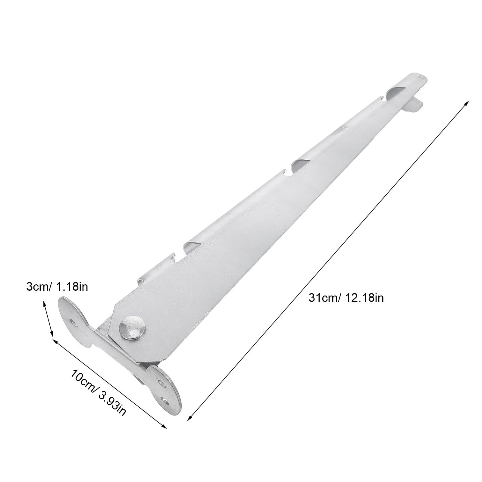 4 Piezas Extensor de Valla para Cercas de Madera y Metal