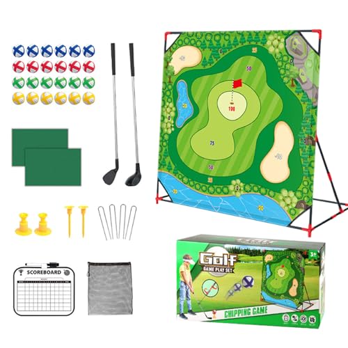 Pratique de golf intérieure avec tapis Battle Golf Game et jouets d'entraînement