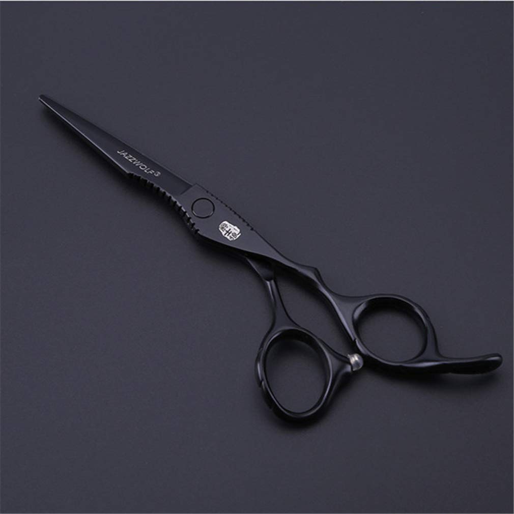 6,0 Pouces Ciseaux Cheveux Set, Ciseaux De Coupe De Cheveux Professionnel (Ciseaux Droits Ciseaux + Dents), Outil Styling 440C Ciseaux En Acier Inoxydable Pour Les Enfants, Les Femmes Et Les Hommes
