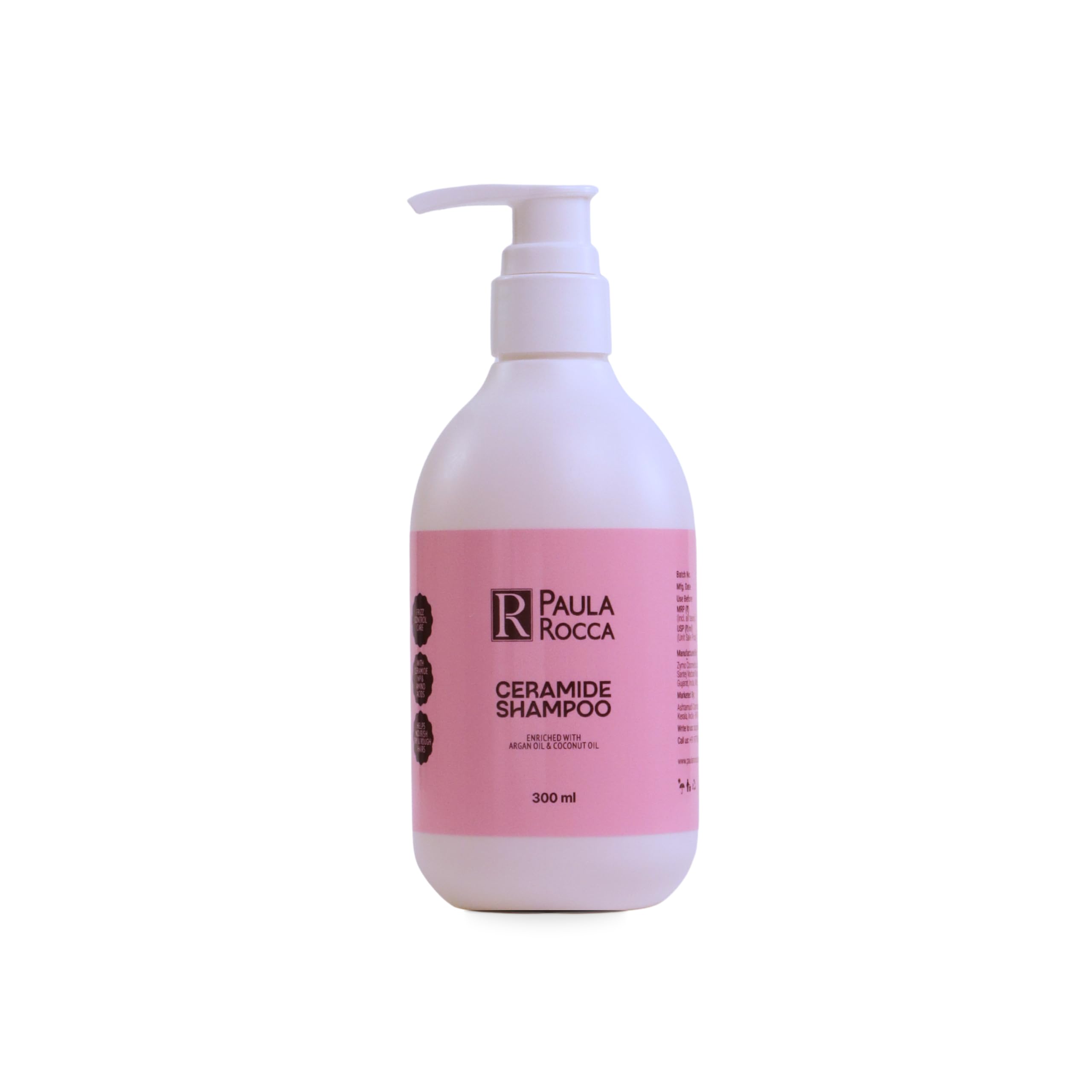 Ceramide Shampoo 300 Ml | Frizz Control, Dryness Care, Reduce Breakage, Ceramide Safe, Pump Dispenser-picture-29