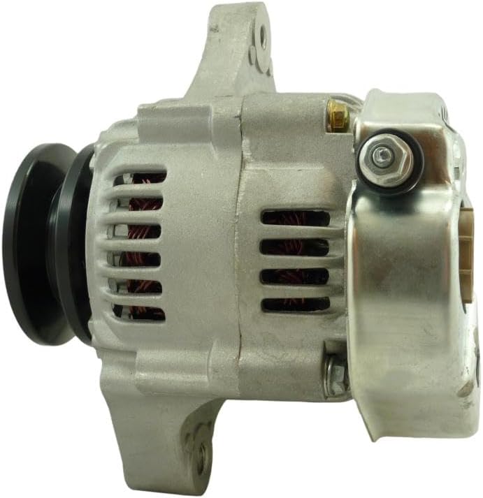 Alternator compatible with Kubota D1105 D902 WG1605; compatible with Ausa C150H C150Hx4; compatible with Steiner 230 28HP Diesel 100211-4730 100211-4731 9760218-473 16678-64011 16678-64012 12202