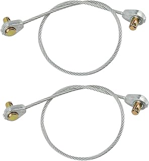 746-0968 946-0968 290-657 Deck Lift Cable Fits MTD Craftsman Troy-Bilt White Yard-Man Lawn Tractor, 16" Cable Length (2 Pack)