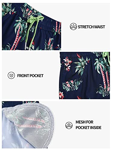 Image of Womens Swim Shorts UPF50+ Board Shorts Quick Dry Beach Shorts Drawstring Sports Summer Bottom