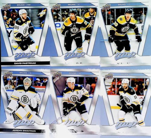 2025-26 MVP Boston Bruins Base No SP Team Set (See Scan for all players included) All Cards Pack Fresh, Hand Collated, Near Mint to Mint.