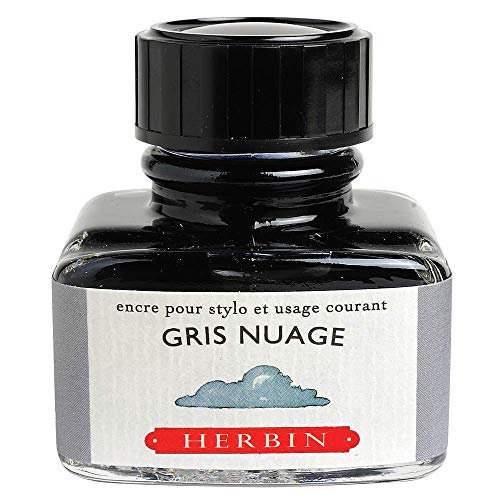 Herbin"D" Ink Bottle (Gris Nuage - 30ML) 13008T