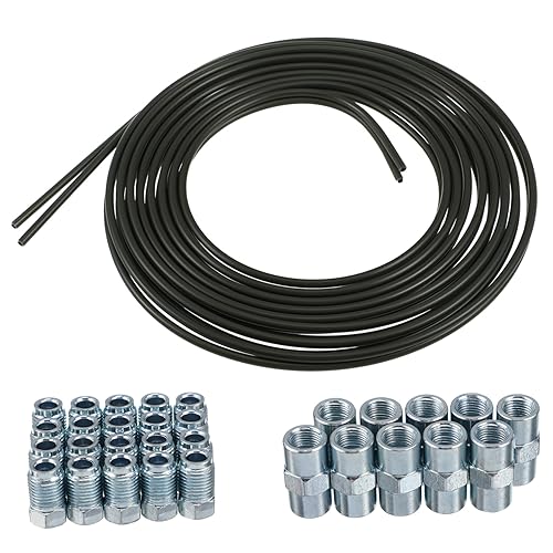 Kit de tubos de freno para automóvil Amosfun evita corrosión con líneas de freno de 2 piezas