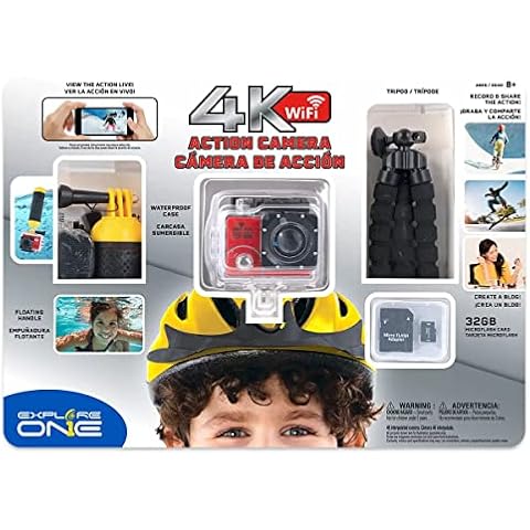 Explore One 4K Action Camera with WiFi Bundle Cover