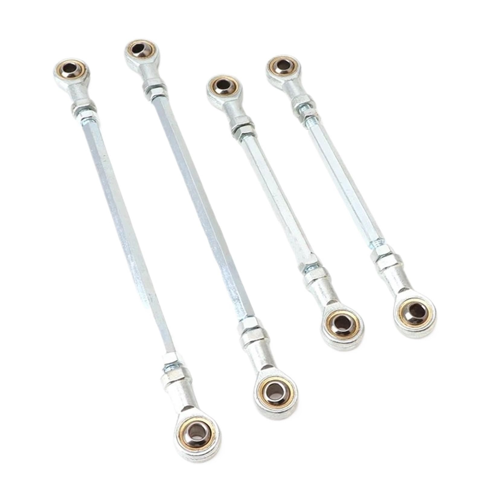 Rótula de suspensión 1 par 240/250/260/270/280/300/315mm 8mm kit de varilla dirección junta esférica para 49cc ATV Go Kart Buggy Quad(1 Pair 250mm)