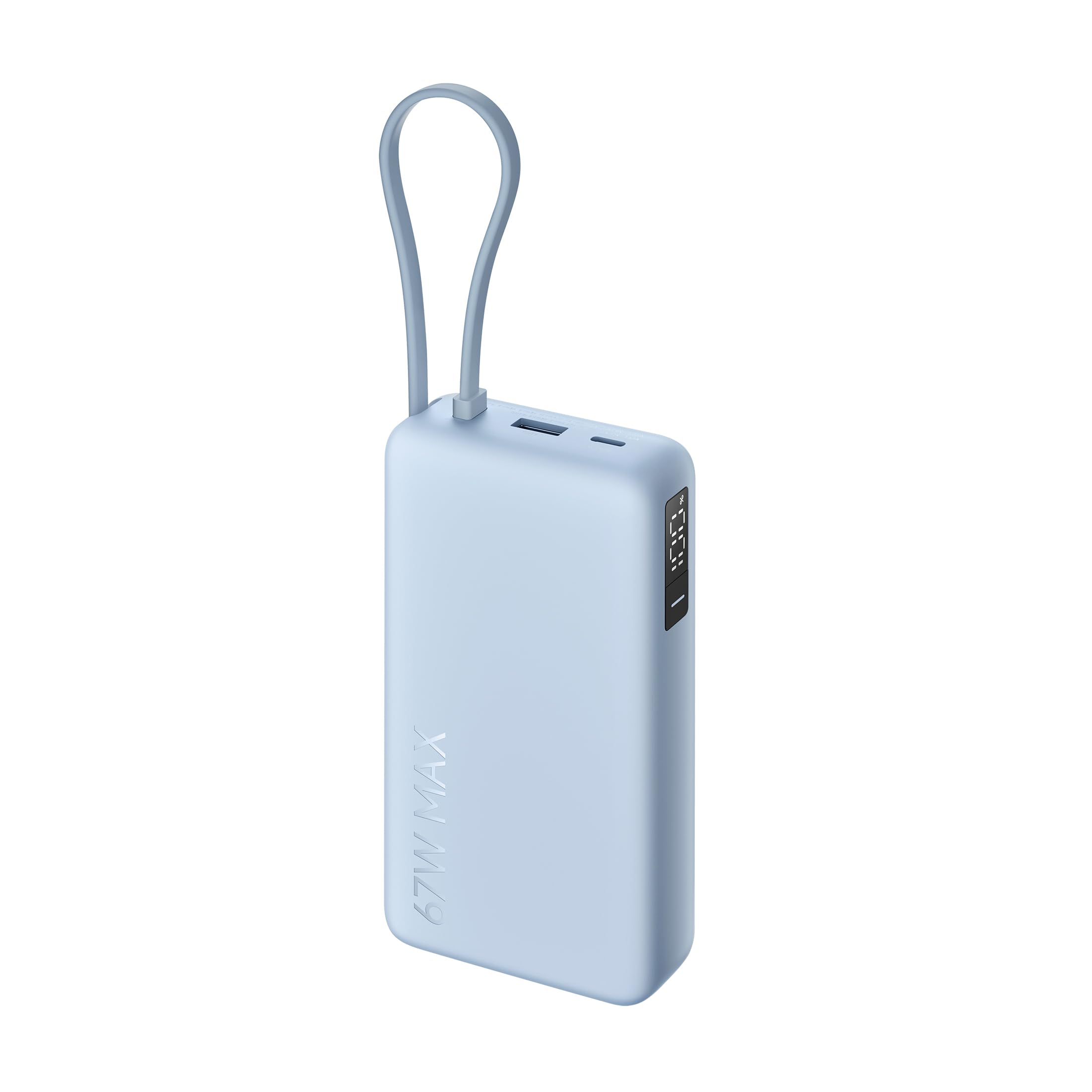 Xiaomi Power Bank 5i 20000mAh 67W Turbo Charging PD 3.0 & PPS|in-Built Cable|12 Layer Protection|Digital Display|Triple Output Ports|Supports Laptop, Tablet, Phone, Earbud (Ice Blue)- 2026 Jul Launch-image-12