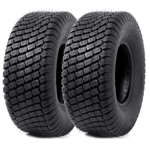 AR-PRO (2-Pack) 18x7.50-8 Tires Replacement 4PR Durable Tubeless Tires for Lawn Mowers Garden Tractors and Golf Carts Rim Not Included