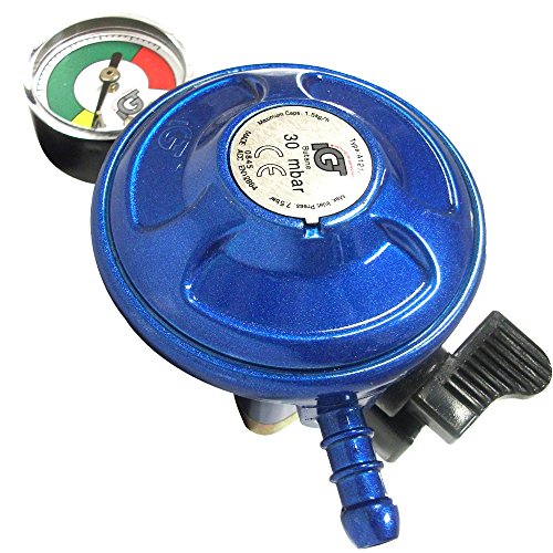 Butane Gas Regulator & Gauge The Home Heating Shop