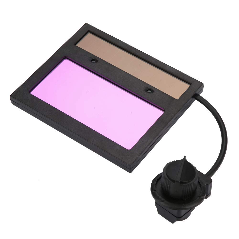 Lente de Repuesto para Casco de Soldadura, Filtro de Lente de Oscurecimiento Solar Automático, Máscara de Soldadura de Repuesto con Pantalla LCD, Lente Opaca, Protector de Ojos, Tapa de Soldadura, Pan