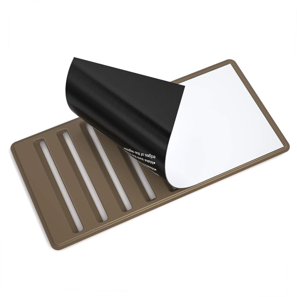 COLLBATH 4 Cubiertas Magnéticas para Rejillas de Ventilación, Blanco, 30x14cm, Fáciles de Instalar, Reducen el Ruido, para Suelo y Pared