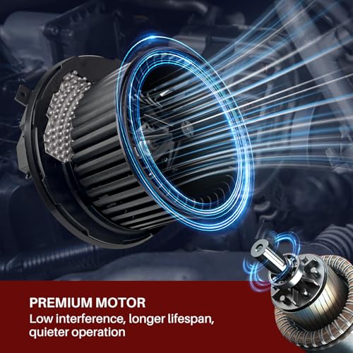 Image of 700241 AC Heater Blower Motor Fan Fit for Audi TT Quattro 2011-2015,A3 2006-2013,A3 Quattro 2006-2013, for Volkswagen GTI 2012-2014,CC 2012-2017,Golf 2012-2014,Jetta 2013-2018 1K1820015Q
