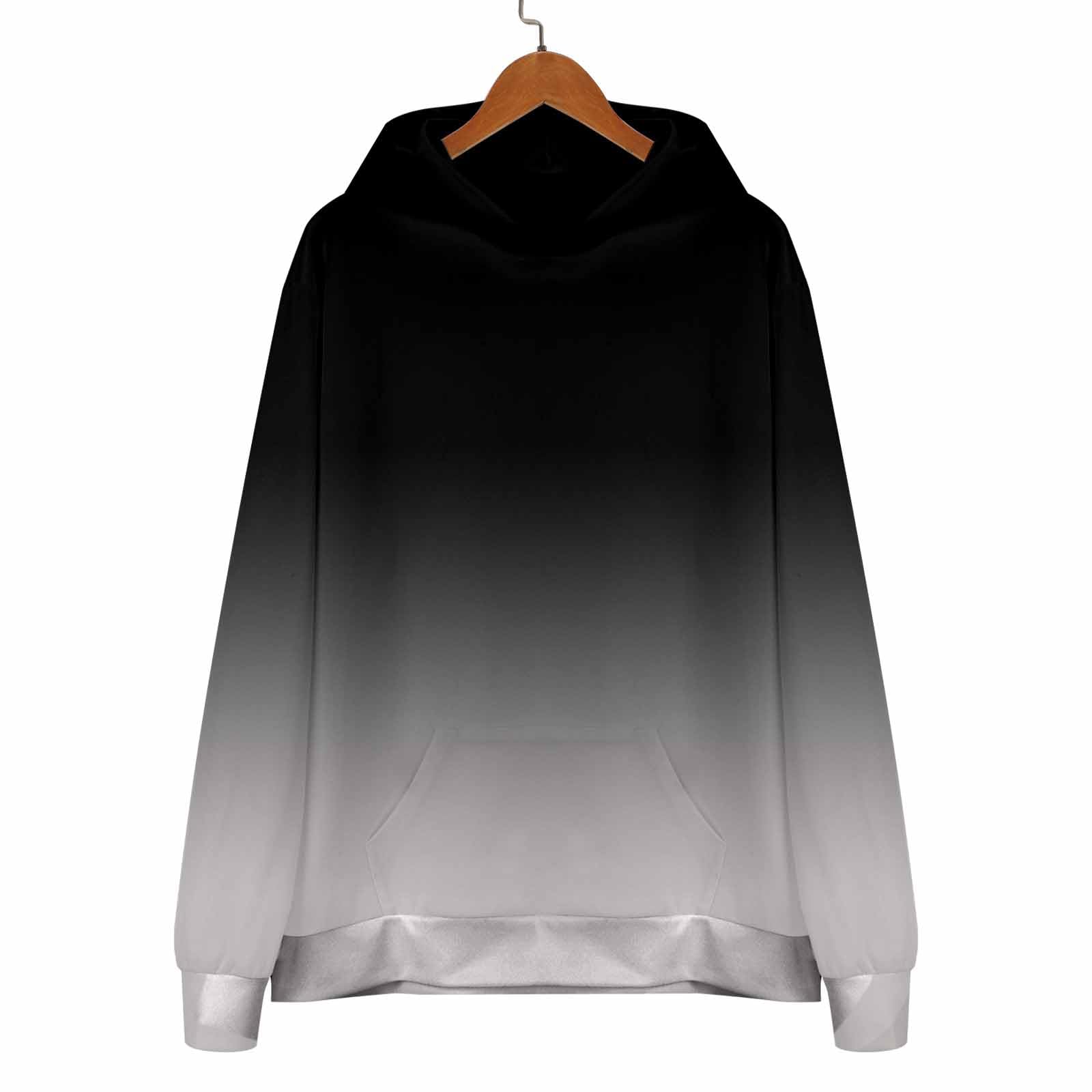 Ropa Protección Solar Sudadera De Manga Larga Otoño para Hombre, Exteriores, Camisa Lana Hombre (Black, XXL) Gym Jersey Corta Verano Mangas El Sol Playa Artículos Pesca Chaquetas