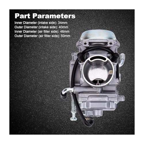Carburador para Polaris Sportsman 500 con kit de filtro de aire para motor ATV 3