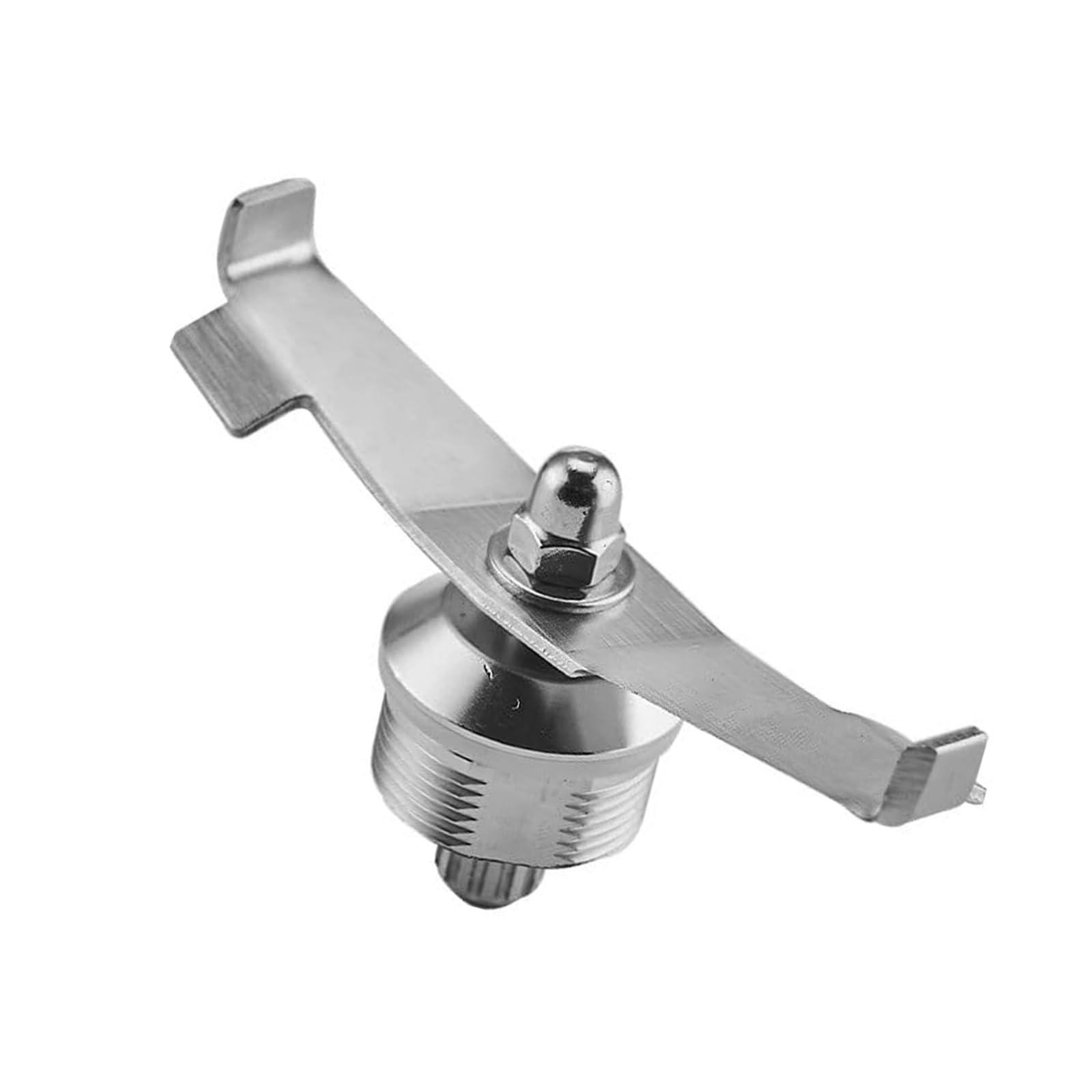 Jar Base Cutter Unit with Threaded Drive Shaft, Suitable for Blendtec 825 for Smoothie Maker Repair and Jar Botto Base Cutter Assembly Metal Bottom Unit Threaded Drive Shaft Part Smoothie Prep Repair