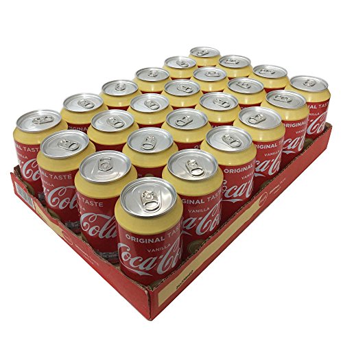 Coca Cola Vaniglia 330 Ml/Vassoio 24 Lattine