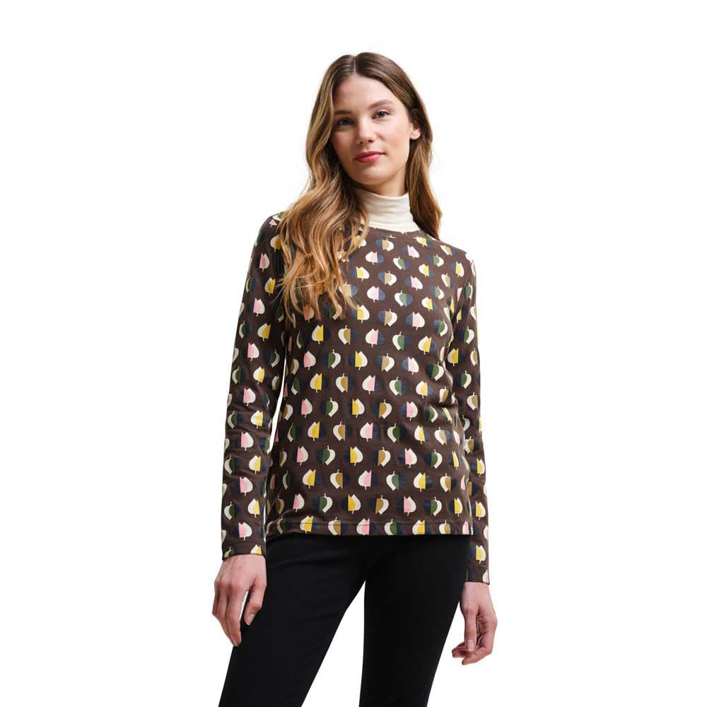 Regatta Women's Tiny Elm Grey Orla Kiely Long Sleeve Winter Tee