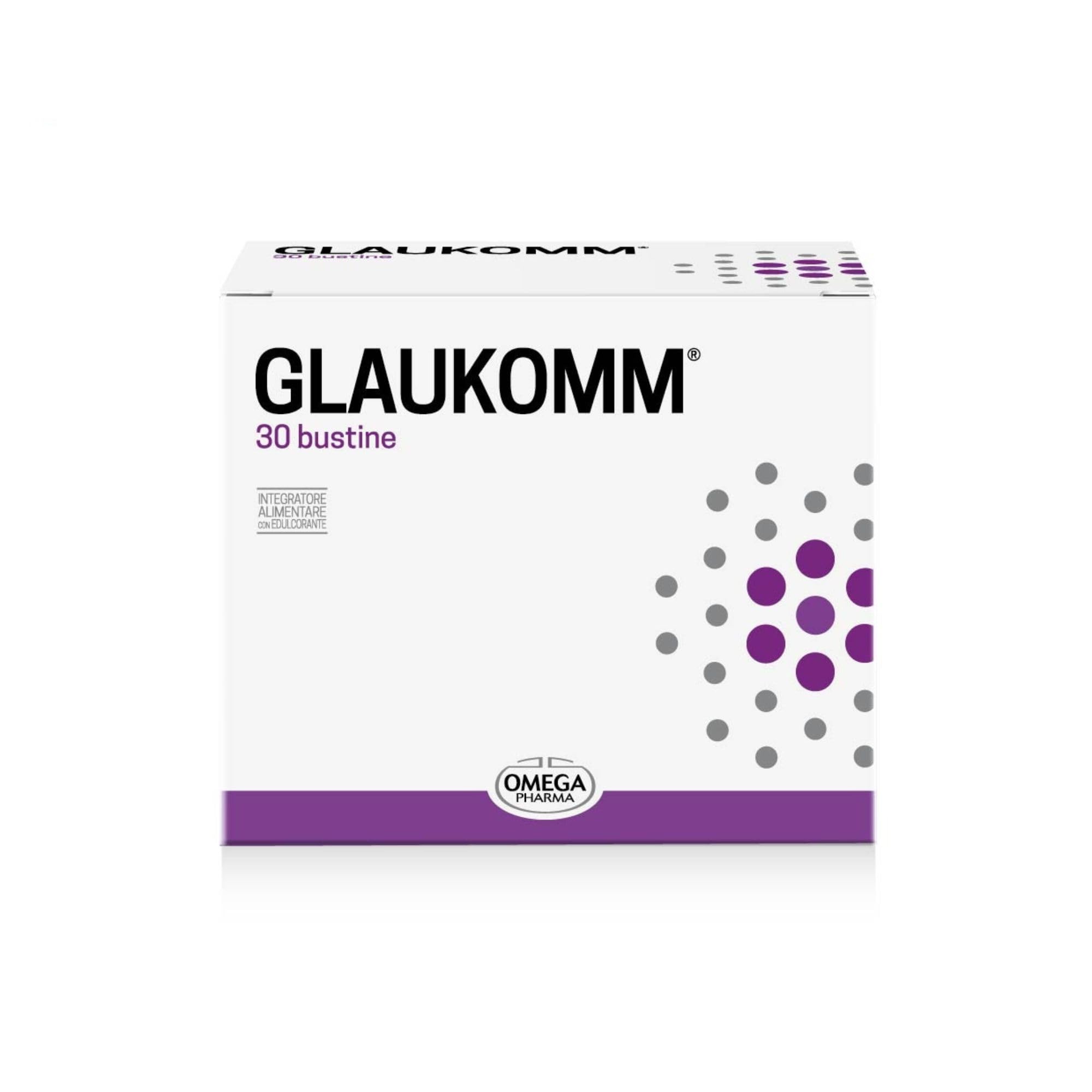 GLAUKOMM®, integratore per la Vista, con Citicolina | Omega Pharma | integratore alimentare, citicolina, coleus, ribes nero, acido nervonico, vitamine C, E e A