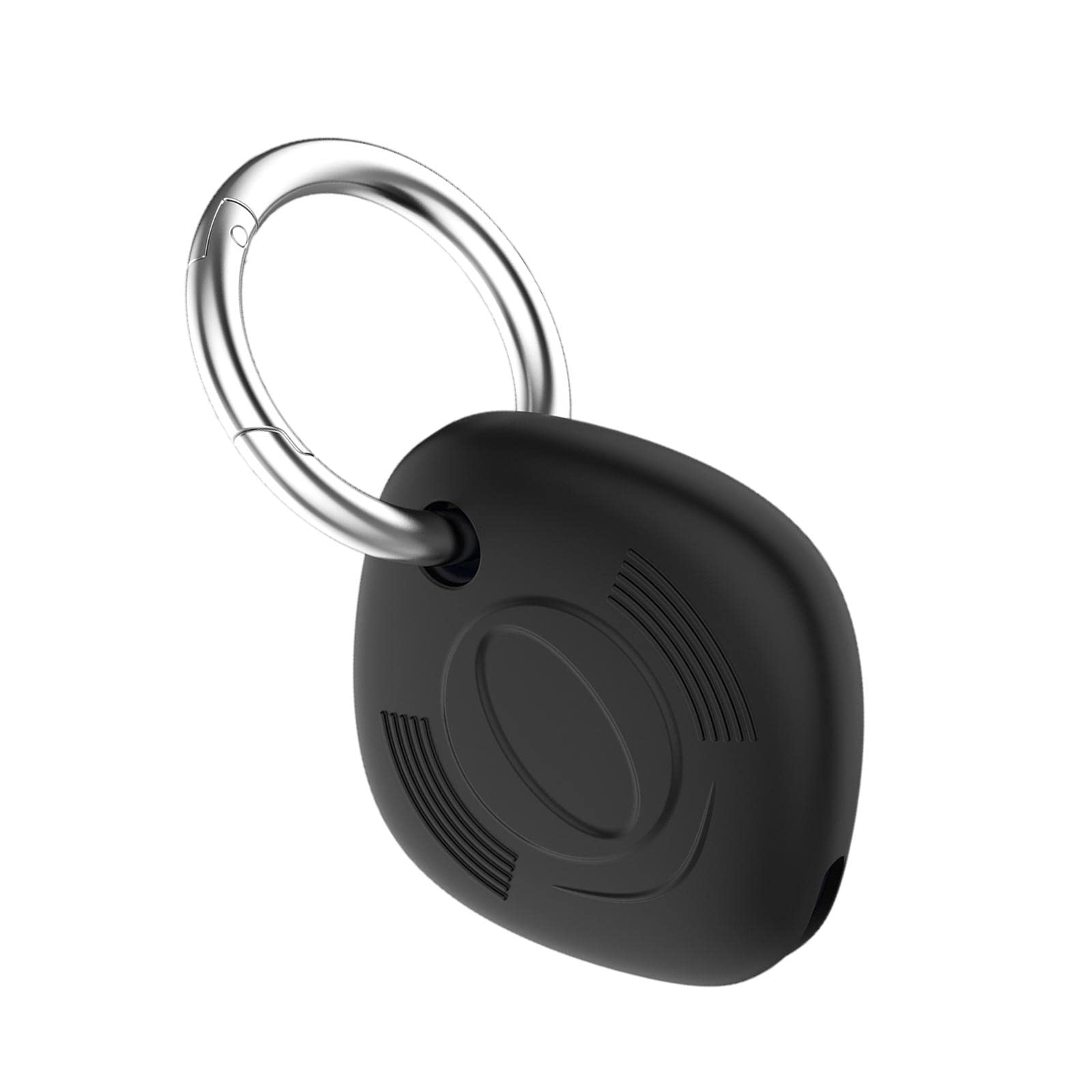 Silicone Case for Galaxy SmartTag Tracker Cover with Keyring Black |Cell Phones & Accessories | Cell Phone Accessories | Cases, Covers & Skins-picture-25