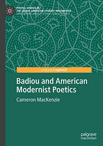 Buy Badiou and American Modernist Poetics — BookShops.in