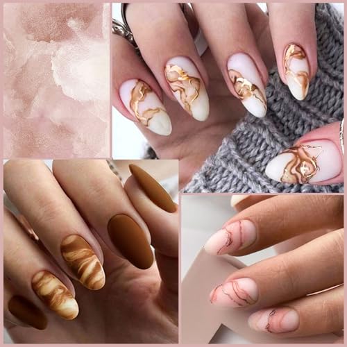 Esmalte en gel MEET ACROSS con 7 colores nude y marrón miniatura 7