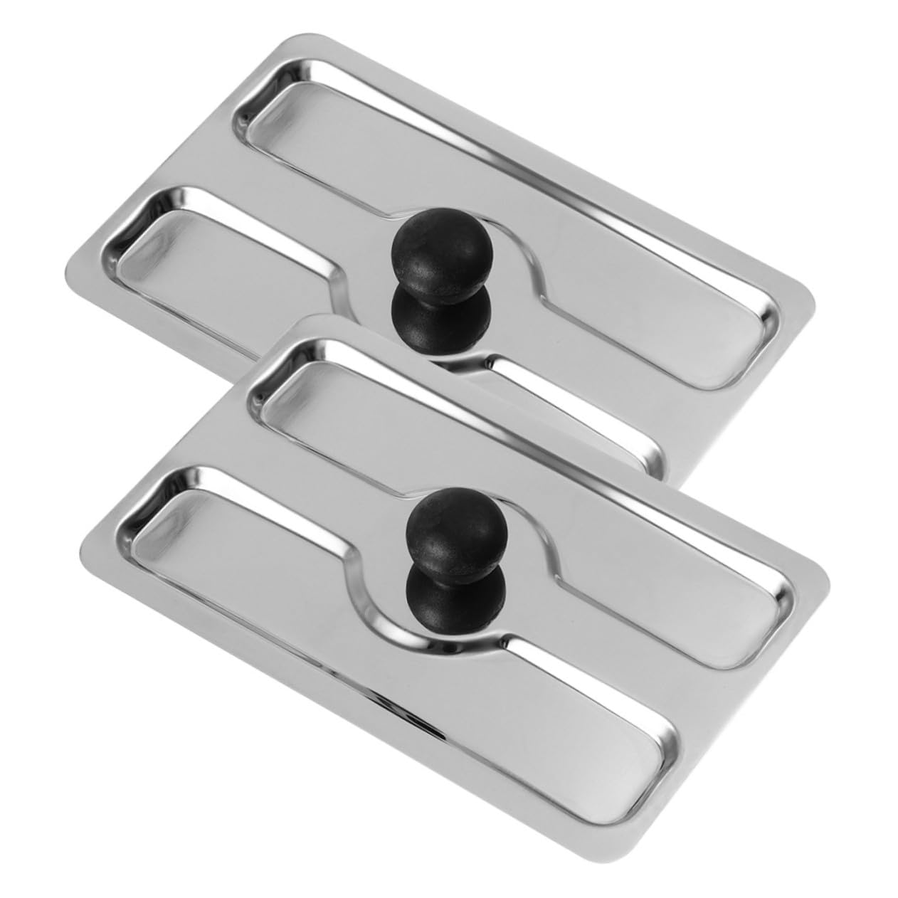 Tapa para Tostadora Doméstica 2 Piezas de Acero Inoxidable