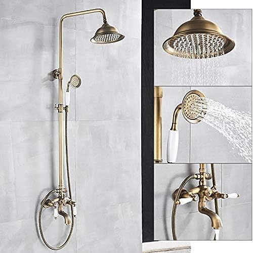 XCHSXYL Kits de Ducha, Juego de Ducha, Grifo de Acero Inoxidable 304, Ducha de baño, Juego de Ducha de Lluvia para el hogar